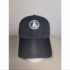 Chubbies The Cape Patch All Day Hat Black Pineapple Logo Baseball Cap One Size